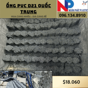 Ống Nhựa PVC D21 Quốc Trung