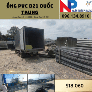 Ống Nhựa PVC D21 Quốc Trung
