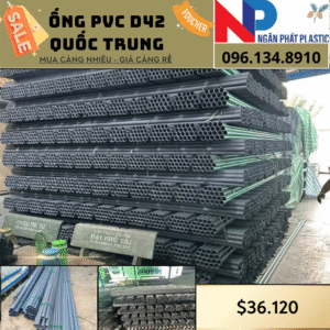 Ống Nhựa PVC D42 Quốc Trung