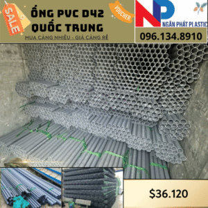 Ống Nhựa PVC D42 Quốc Trung
