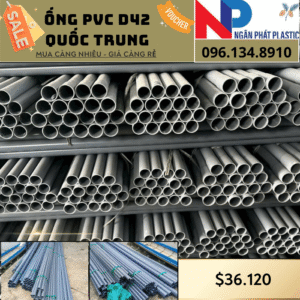 Ống Nhựa PVC D42 Quốc Trung