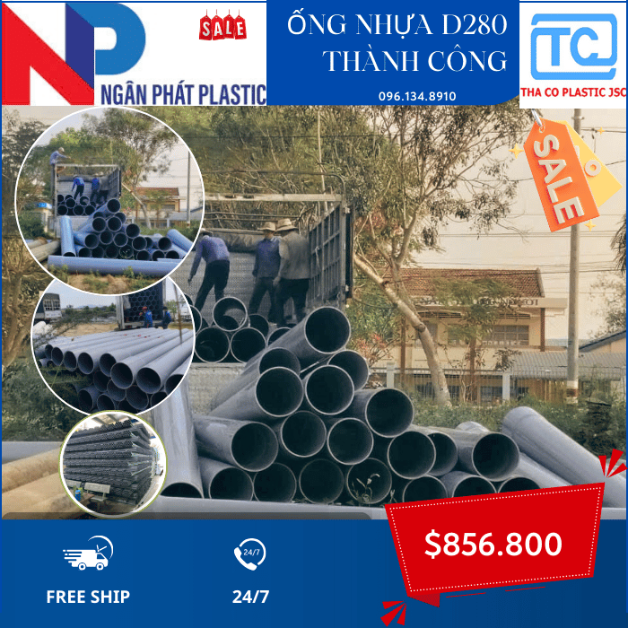 Ống Nhựa PVC 280 Thành Công Ống Nhựa PVC 280 Thành Công