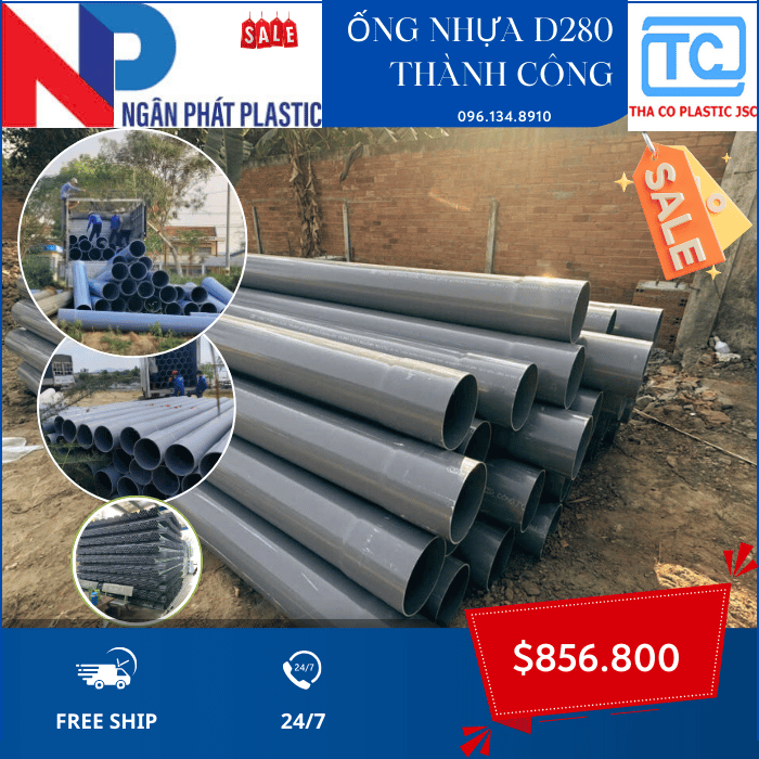 Ống Nhựa PVC 280 Thành Công Ống Nhựa PVC 280 Thành Công