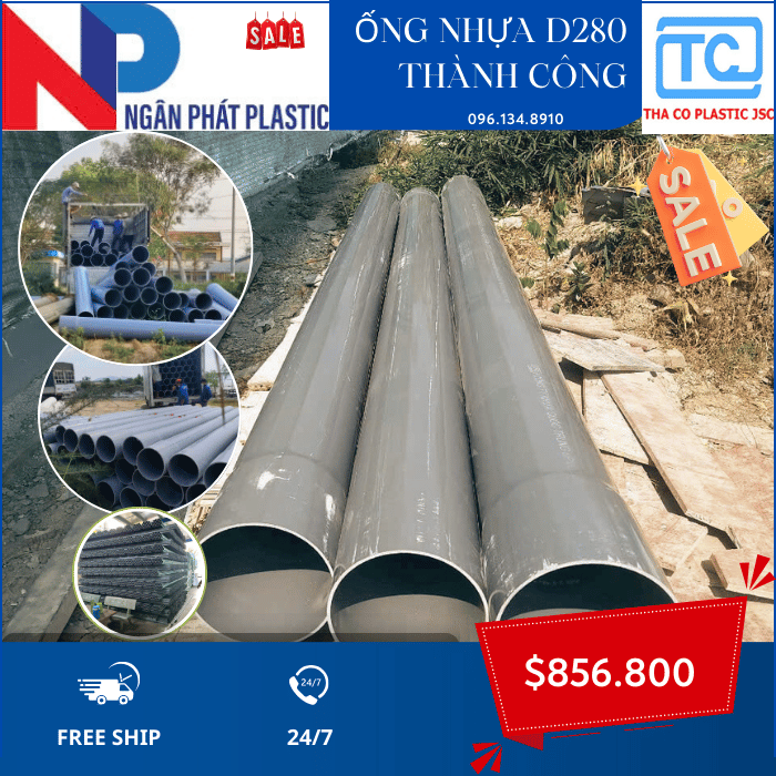 Ống Nhựa PVC 280 Thành Công Ống Nhựa PVC 280 Thành Công