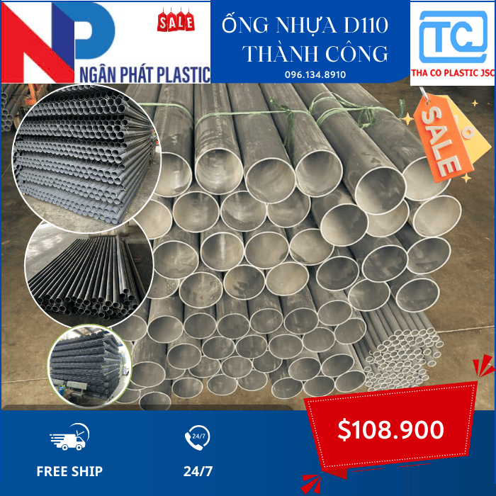 Ống Nhựa PVC 110 Thành Công Ống Nhựa PVC 110 Thành Công