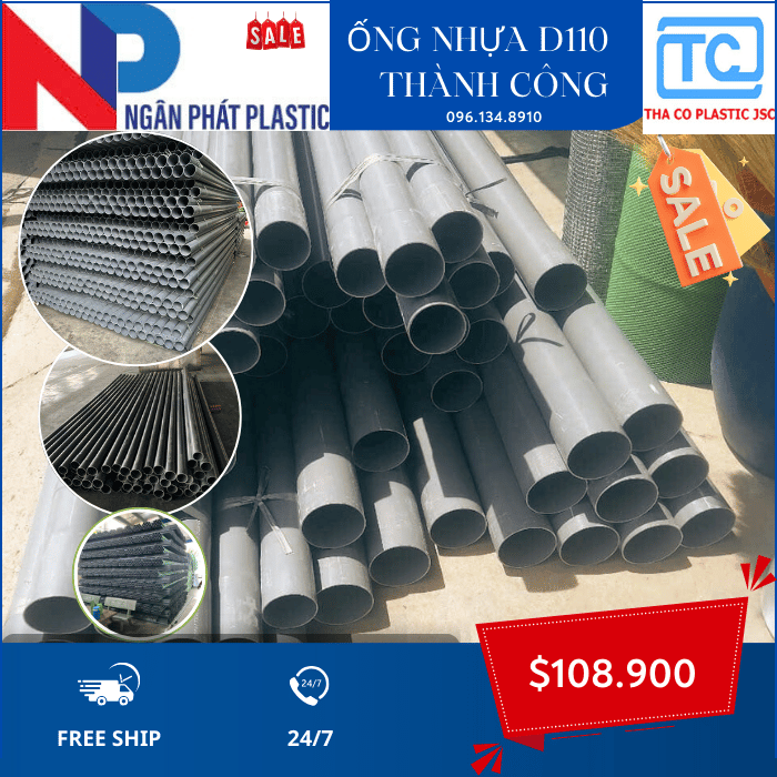 Ống Nhựa PVC 110 Thành Công Ống Nhựa PVC 110 Thành Công