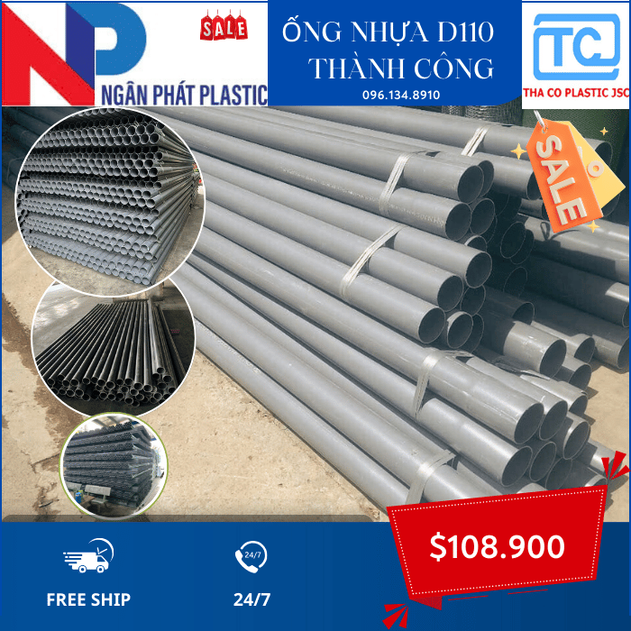 Ống Nhựa PVC 110 Thành Công Ống Nhựa PVC 110 Thành Công