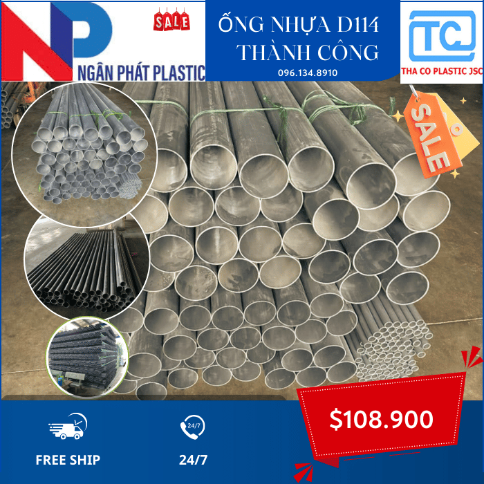 Ống Nhựa PVC 114 Thành Công Ống Nhựa PVC 114 Thành Công
