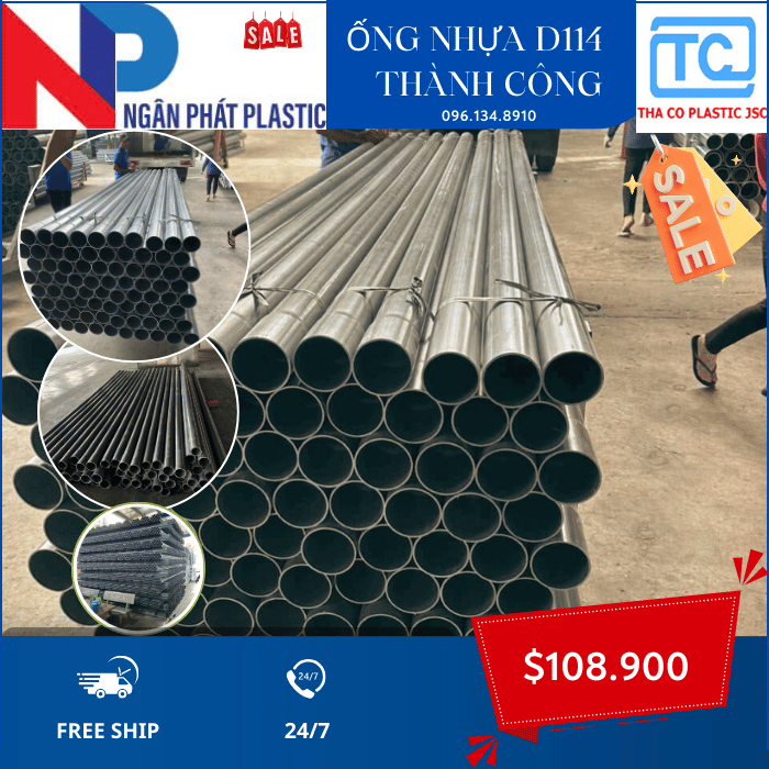 Ống Nhựa PVC 110 Thành Công Ống Nhựa PVC 114 Thành Công