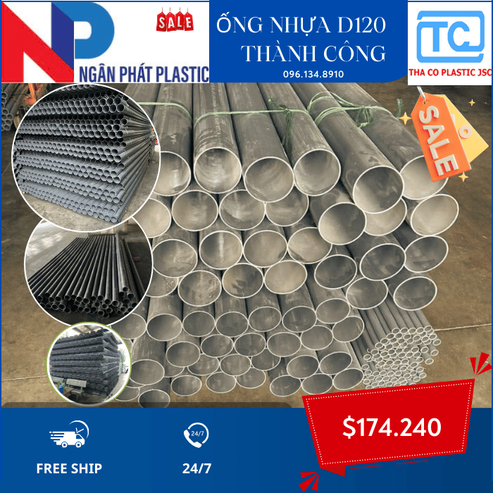 Ống Nhựa PVC 120 Thành Công Ống Nhựa PVC 120 Thành Công