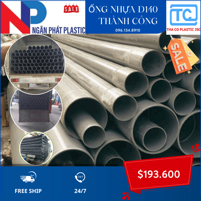 Ống Nhựa PVC 140 Thành Công Ống Nhựa PVC 140 Thành Công