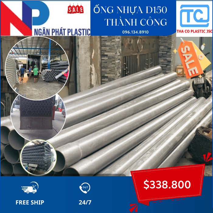 Ống Nhựa PVC 150 Thành Công Ống Nhựa PVC 150 Thành Công