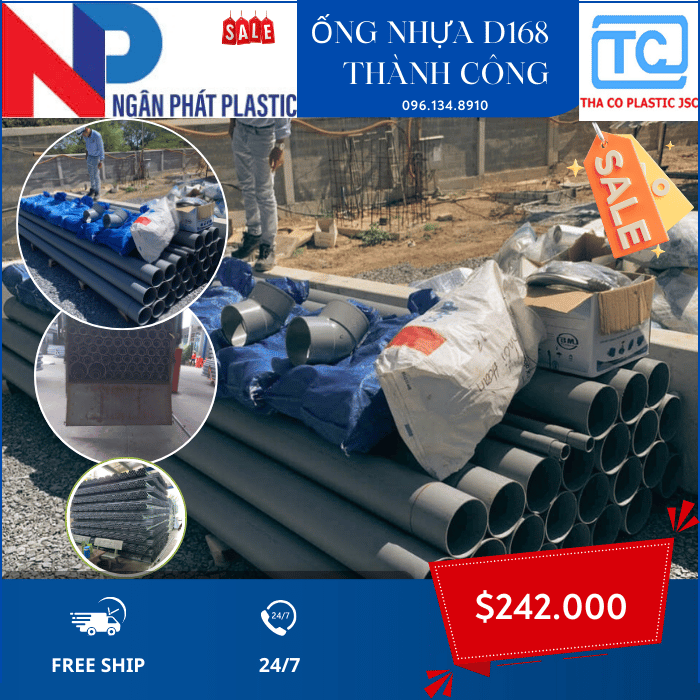 Ống Nhựa PVC 168 Thành Công Ống Nhựa PVC 168 Thành Công