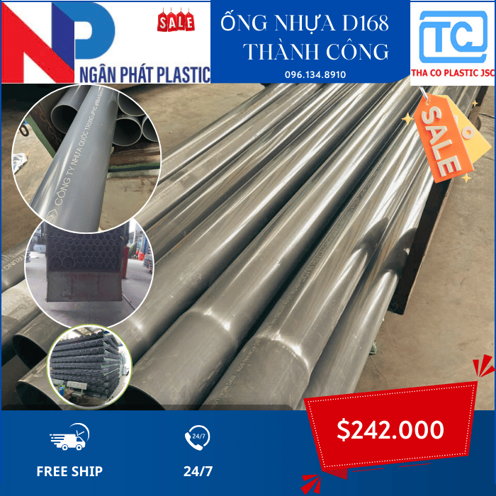 Ống Nhựa PVC 168 Thành Công Ống Nhựa PVC 168 Thành Công