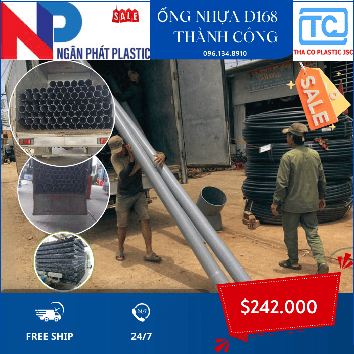 Ống Nhựa PVC 168 Thành Công Ống Nhựa PVC 168 Thành Công