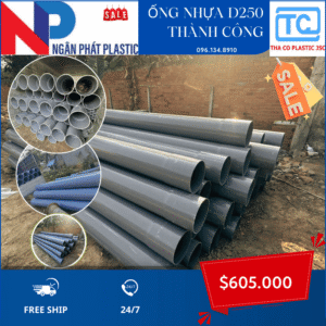 Ống Nhựa PVC 250 Thành Công