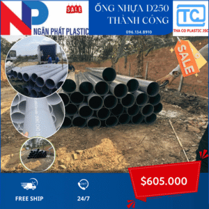 Ống Nhựa PVC 250 Thành Công