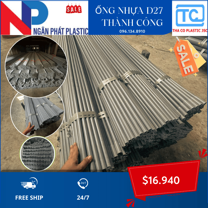 Ống Nhựa PVC 27 Thành Công Ống Nhựa PVC 27 Thành Công