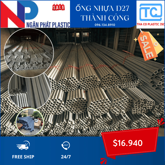 Ống Nhựa PVC 27 Thành Công Ống Nhựa PVC 27 Thành Công