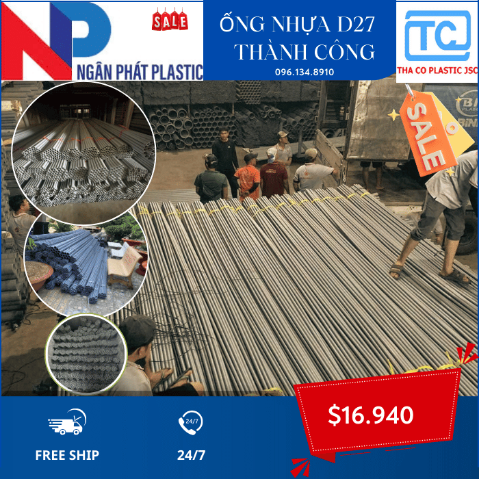 Ống Nhựa PVC 27 Thành Công Ống Nhựa PVC 27 Thành Công