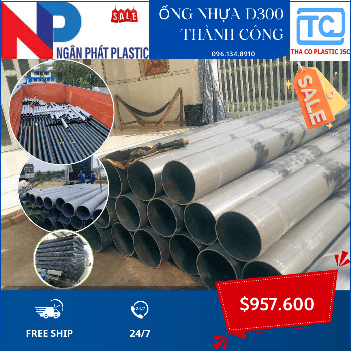 Ống Nhựa PVC 300 Thành Công Ống Nhựa PVC 300 Thành Công