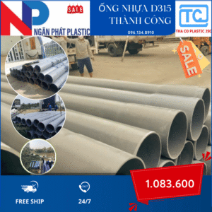 Ống Nhựa PVC 315 Thành Công