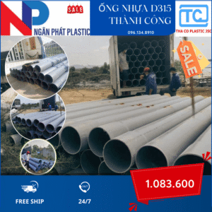 Ống Nhựa PVC 315 Thành Công