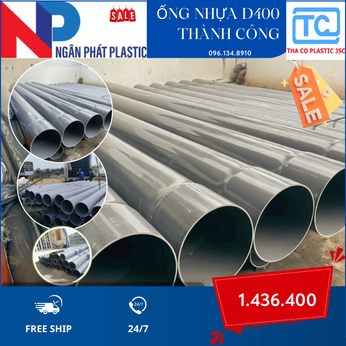Ống Nhựa PVC 400 Thành Công Ống Nhựa PVC 400 Thành Công