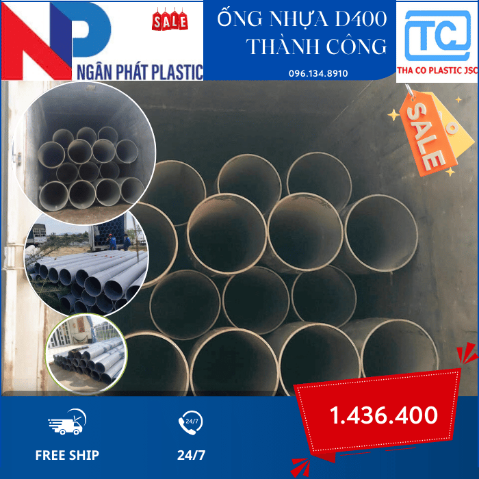 Ống Nhựa PVC 400 Thành Công Ống Nhựa PVC 400 Thành Công