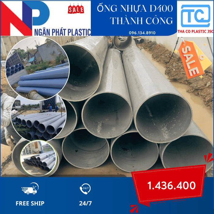 Ống Nhựa PVC 400 Thành Công Ống Nhựa PVC 400 Thành Công