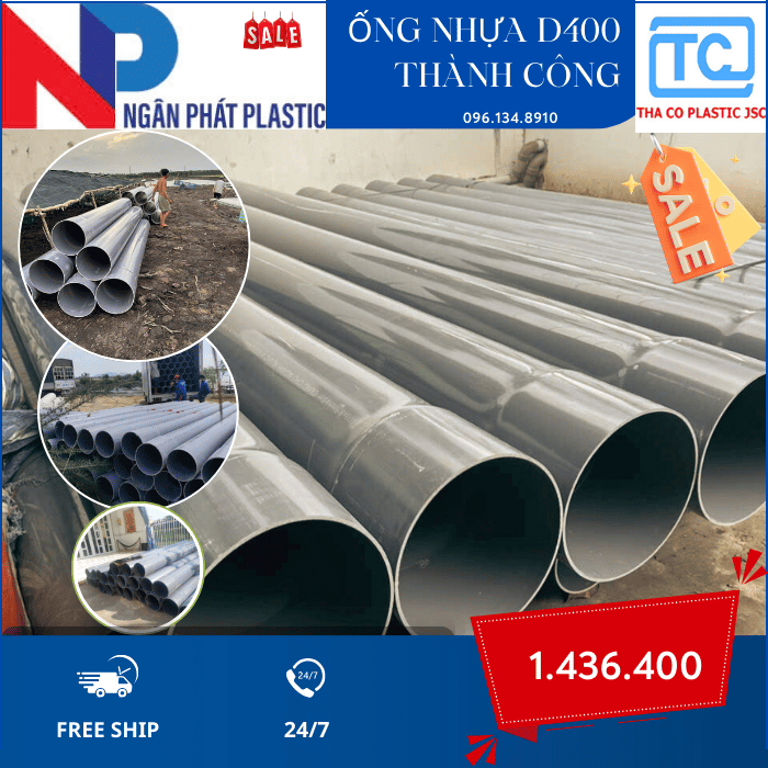 Ống Nhựa PVC 400 Thành Công Ống Nhựa PVC 400 Thành Công