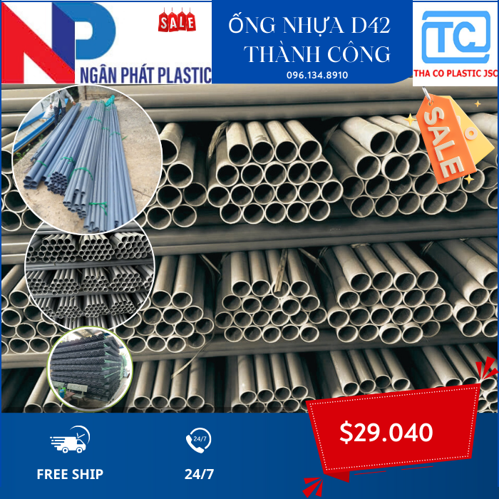 Ống Nhựa PVC 42 Thành Công Ống Nhựa PVC 42 Thành Công