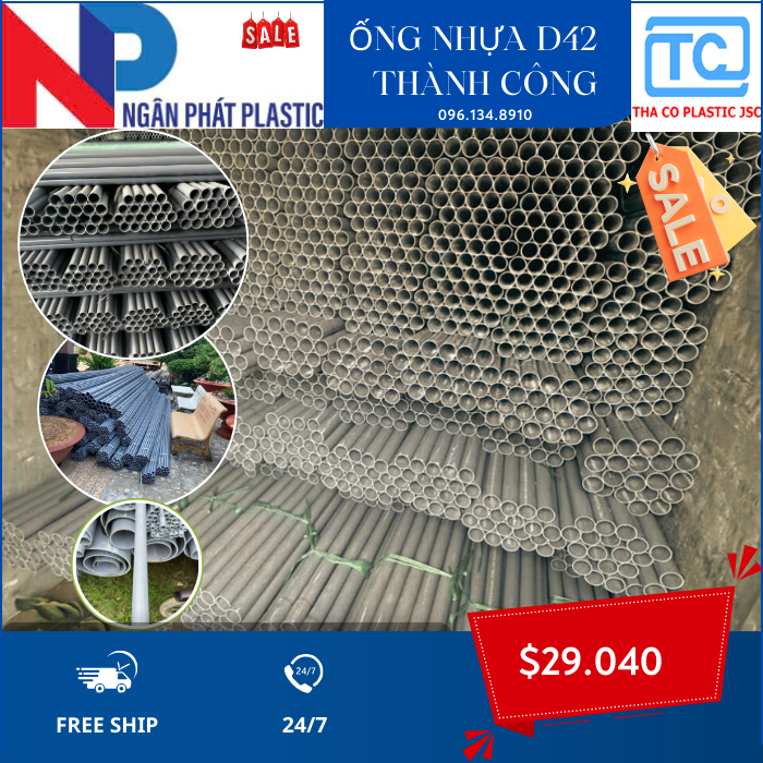 Ống Nhựa PVC 42 Thành Công Ống Nhựa PVC 42 Thành Công