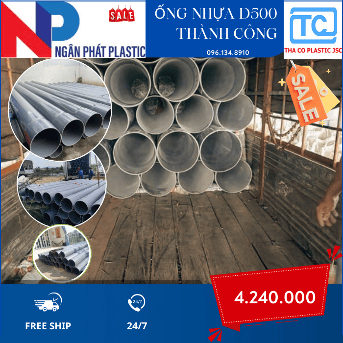 Ống Nhựa PVC 500 Thành Công Ống Nhựa PVC 500 Thành Công