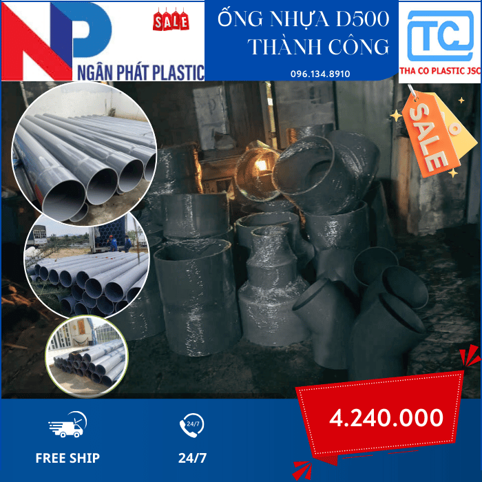 Ống Nhựa PVC 500 Thành Công Ống Nhựa PVC 500 Thành Công
