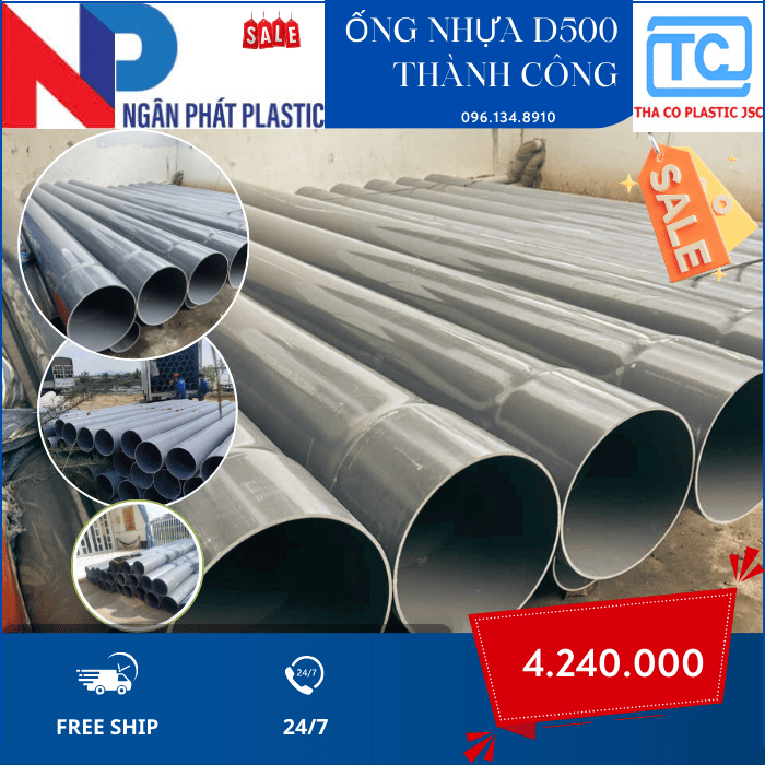 Ống Nhựa PVC 500 Thành Công Ống Nhựa PVC 500 Thành Công