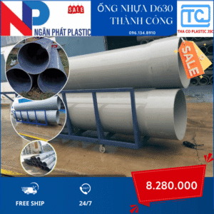 Ống Nhựa PVC 630 Thành Công