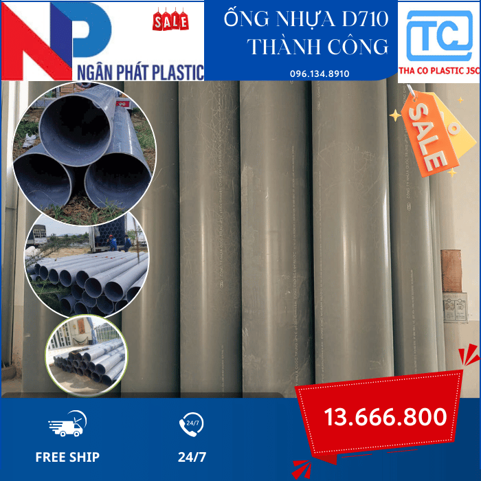 Ống Nhựa PVC 710 Thành Công Ống Nhựa PVC 710 Thành Công