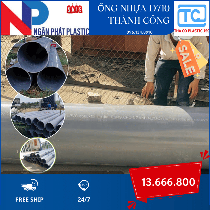Ống Nhựa PVC 710 Thành Công Ống Nhựa PVC 710 Thành Công