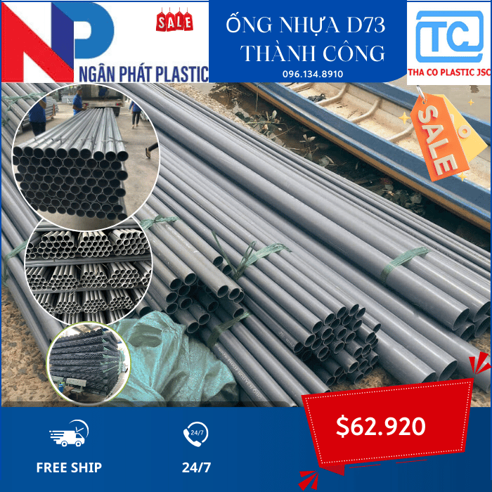 Ống Nhựa PVC 73 Thành Công Ống Nhựa PVC 73 Thành Công