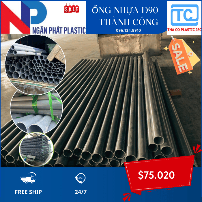 Ống Nhựa PVC 90 Thành Công Ống Nhựa PVC 90 Thành Công