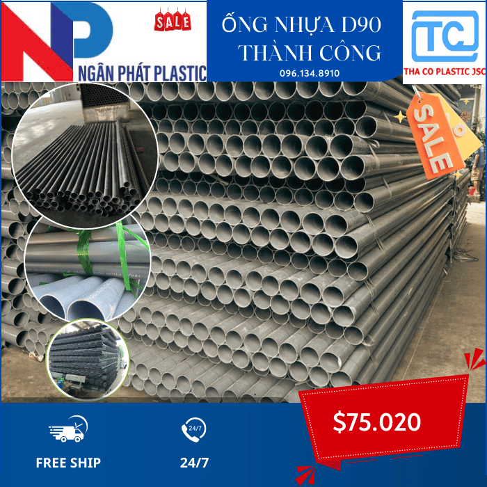 Ống Nhựa PVC 90 Thành Công Ống Nhựa PVC 90 Thành Công
