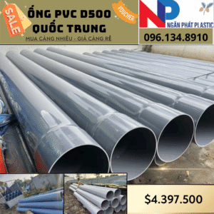 Ống Nhựa PVC D500 Quốc Trung