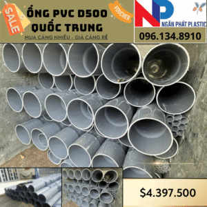 Ống Nhựa PVC D500 Quốc Trung