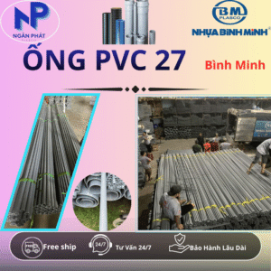 Ống Nhựa D27 Bình Minh