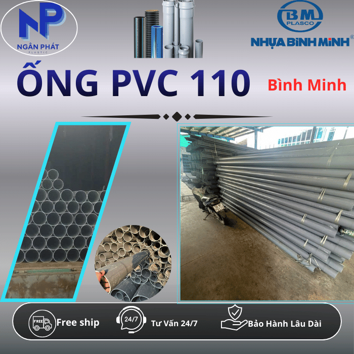 Ống Nhựa D110 Bình Minh Ống Nhựa D110 Bình Minh