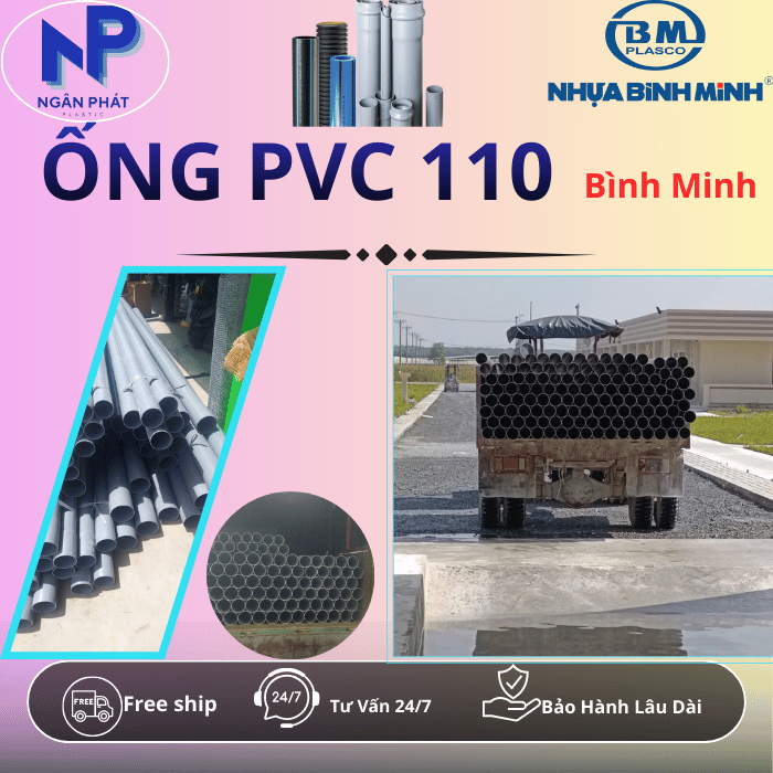 Ống Nhựa D110 Bình Minh Ống Nhựa D110 Bình Minh