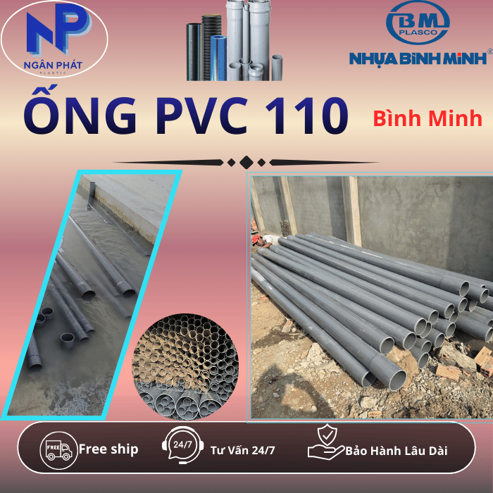 Ống Nhựa D110 Bình Minh Ống Nhựa D110 Bình Minh