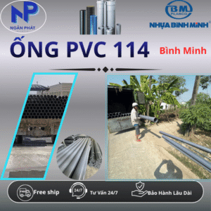 Ống Nhựa D114 Bình Minh