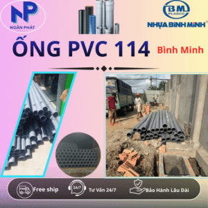 Ống Nhựa D114 Bình Minh